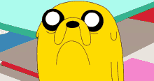 Adventure Time Shocked GIF - Adventure Time Shocked Jake The Dog GIFs