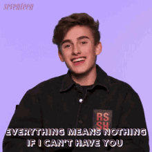 Everything Means Nothing If I Cant Have You Johnny Orlando GIF - Everything Means Nothing If I Cant Have You Johnny Orlando Seventeen GIFs