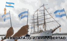 Fragata Libertad Armada Argentina GIF - Fragata Libertad Armada Argentina Buque Escuela GIFs