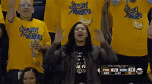 Lets Go Baby Ayesha Curry GIF - Lets Go Baby Ayesha Curry Cheer GIFs