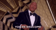 The Rock Youre Welcome GIF