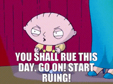 Family Guy Rue The Day GIF - Family Guy Rue The Day Rue GIFs