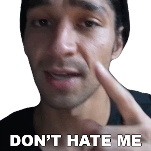 Dont Hate Me Wil Dasovich Sticker - Dont Hate Me Wil Dasovich Wil Dasovich Vlogs Stickers