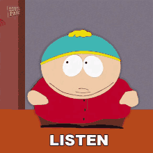 Listen Eric Cartman GIF