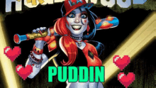 Harley Quinn Puddin GIF