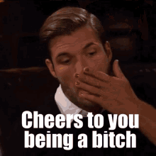 Cheers To You Being A Bitch Bachelorette GIF - Cheers To You Being A Bitch Being A Bitch Bachelorette GIFs
