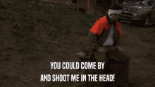 Shoot Me In The Head Ron Swanson GIF - Shoot Me In The Head Ron Swanson Parks And Rec GIFs