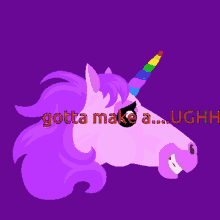 Unicorn Gotta Make GIF - Unicorn Gotta Make Rainbow GIFs