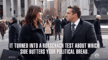 It Turned Into A Rorschach Test About Which Side Butters Your Political Bread Philosophy GIF - It Turned Into A Rorschach Test About Which Side Butters Your Political Bread Rorschach Test Philosophy GIFs