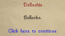 a screen that says " click here to continue " on it