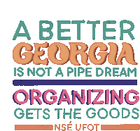 A Better Georgia Is Not A Pipe Dream Georgia Sticker - A Better Georgia Is Not A Pipe Dream Georgia Pipe Dream Stickers