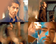 a collage of images of a man with the caption " @salmanholicbhai "