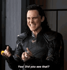 Loki Tom Hiddleston GIF - Loki Tom Hiddleston Happy GIFs