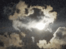 Moon Night GIF - Moon Night Clouds GIFs