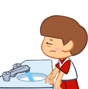 Wash Face Clean Sticker - Wash Face Clean Splash - Discover & Share GIFs