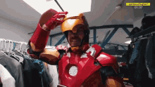 Iron Man Costume GIF - Iron Man Costume Suit Up GIFs