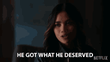 He Got What He Deserved Gabrielle Dupres GIF - He Got What He Deserved Gabrielle Dupres Louriza Tronco GIFs