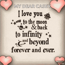I Love You To The Moon And Back GIF - I Love You To The Moon And Back Forever And Ever GIFs