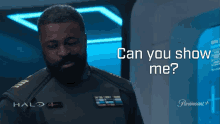 Can You Show Me Captain Jacob Keyes GIF - Can You Show Me Captain Jacob Keyes Halo GIFs