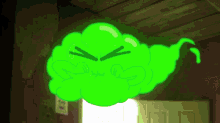 self pop popping green balloon