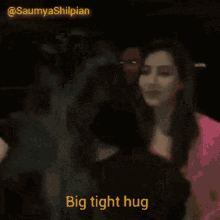 Shilpa Shinde Big Tight Hug GIF - Shilpa Shinde Big Tight Hug Embrace GIFs