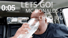 mc donalds sprite drinking chug thirst