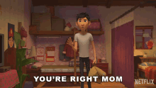 Youre Right Mom Din GIF - Youre Right Mom Din Wish Dragon GIFs