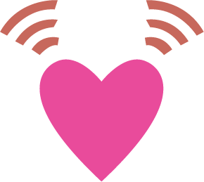 Love You Heart Sticker - Love You Heart Beau Stickers