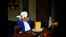 Among Us Donald Duck GIF - Among Us Donald Duck Pancakes GIFs