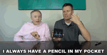 I Always Have A Pencil In My Pocket Pencil GIF - I Always Have A Pencil In My Pocket Pencil Prepared GIFs
