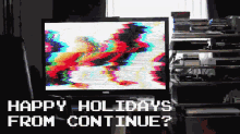 Happy Holidays Tv GIF - Happy Holidays Tv Holidays GIFs