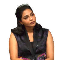 Nodding Aishwarya Lekshmi Sticker - Nodding Aishwarya Lekshmi Pinkvilla Stickers