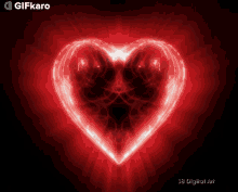 Heart Gifkaro GIF - Heart Gifkaro Love GIFs