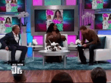 a show called all new drs is being shown on a television