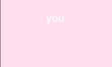 a pink background with the words you can do it written in white