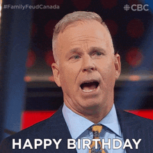Happy Birthday Gerry Dee GIF - Happy Birthday Gerry Dee Family Feud Canada GIFs