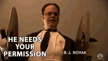 He Needs Your Permission Consent GIF - He Needs Your Permission Consent Go Ahead GIFs