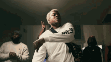 Moving Hands Bino Rideaux GIF - Moving Hands Bino Rideaux Different Song GIFs