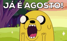 Agosto / Feliz Agosto / Calendário / Bem Vindo Agosto / Finn GIF - Finn Adventure Time Happy GIFs