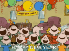 Snoopy Charlie Brown GIF - Snoopy Charlie Brown Happy New Year GIFs