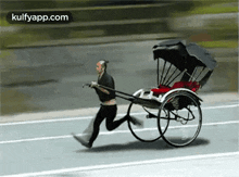 Running With Rickshaw.Gif GIF - Running With Rickshaw Rickshaw Running GIFs