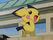 Pokemon Pichu GIF - Pokemon Pichu Happy GIFs