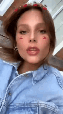 Valentina Zenere Selfie GIF - Valentina Zenere Selfie Lick GIFs