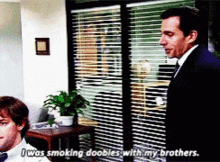 The Office Doobies GIF - The Office Doobies Brothers GIFs