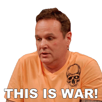 This Is War Steve Sticker - This Is War Steve Ink Master Stickers