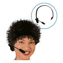 Headset Headphones GIF - Headset Headphones Hair GIFs