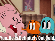 The Amazing World Of Gumball Darwin Watterson GIF - The Amazing World Of Gumball Darwin Watterson Yup He Is Definitely Out Cold GIFs