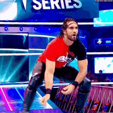 Seth Rollins Team Raw GIF - Seth Rollins Team Raw Come On GIFs