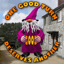 One Good Turn Deserves Another Ightham GIF - One Good Turn Deserves Another Ightham Good Turn GIFs