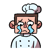 Chef Man Sticker